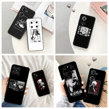Mat Telefon Primeru Za Čast 90 Lite X7 X8 X6 X9A 70 50 20 20i Maigc 5 4 Pro 8X Anime Tokyo Ghoul Black Soft Cover