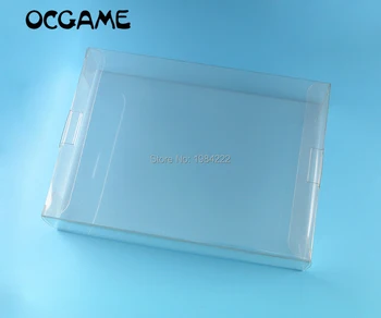 OCGAME 2pcs/veliko Za Nintendo igra škatle Jasno, pregledno za SNES N64 Igre polje Zaščitnik Primeru CIB igre plastičnih JJEZA Zaščitnik