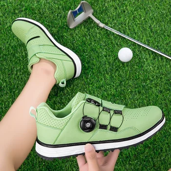 Strokovni Ženske Cevlji Za Golf Spikless Moških Pravega Usnja Golf Superge Prostem Lahki Pohodni Copati Mens Footwears