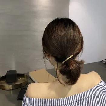 Instagram minimalističen zlitine lase vrv vezani z čop las accessoriesJapanese Trend bistvenega pomena Modni element