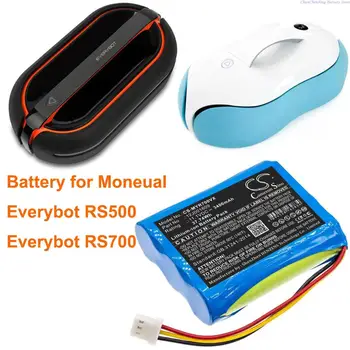 OrangeYu 2600mAh/3400mAh Baterije 12J001609 za Moneual Everybot RS500, Everybot RS700