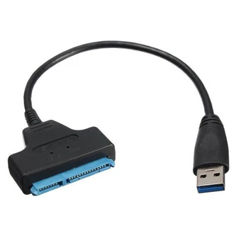 CY Cablecc Super hitrost 5Gbps USB 3.0, da SATA 22 Pin Adapter Kabel za 2.5