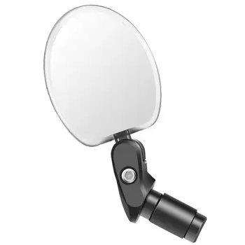 Nazaj Ogledalo LED Izposoja Rearview Mirror Black Enostaven za Prevoz Posebne 360 Stopinj Rotacija, Krmilo Vzvratno Ogledalo s Svetlobo