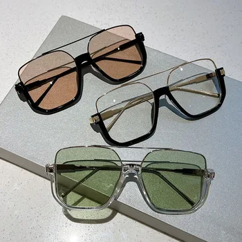 Moda Prevelik Sončna Očala Za Ženske, Moške Retro Kvadratnih Očala Luksuzne Blagovne Znamke Dame Na Prostem Vožnjo Sončna Očala