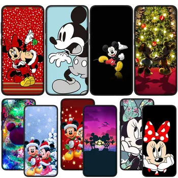 Anime Risanke Božič Mickey Miške Minnie Ohišje za Huawei Nova 3i 3 5t 2i 2 4E 7 SE Mate 10 20 P20 P30 Pro P10 Lite Primeru