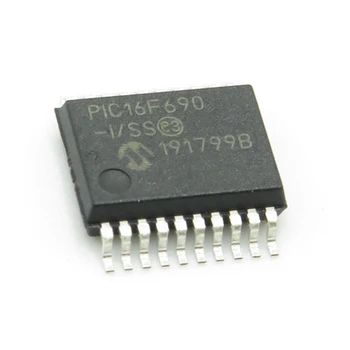 PIC16F690-I/SS Paket SSOP stranski 20 Vgrajenih 8-bitni Mikrokrmilnik MCU En Čip Mikroračunalniška