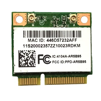 NOVO-Atheros AR5B95 AR9285 Brezžična Omrežna Kartica 2.4 G 150Mbps PCI-E Pol-Višina Vgrajeno Omrežno Kartico Za X230 G460