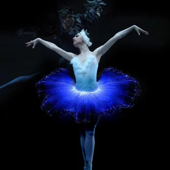 Ženska LED Balet Plesna Obleka