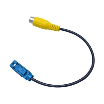 Fakra Obračalni AV, Fotoaparat, Video Povezava Kabel RCA Parkiranje Adapter - Fakra za RCA Video Kabel Adapter