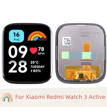 Original LCD Zaslon za Xiaomi Redmi Watch 3 Aktivno s Računalnike Celoten Sklop