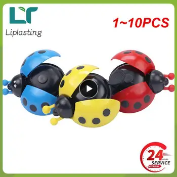 1~10PCS Fantje Kolo Krmilo Alarm Zvoni Lep Ladybug Plastičnih Bell Hrošč Otroci Varnost Opozorilo Rog Kolesarjenje