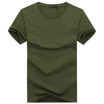 B1748 Preprost ustvarjalno oblikovanje linije barva bombažne Majice s kratkimi rokavi Moški Nov Prihod Slog Kratkimi Rokavi Moški t-shirt plus velikost