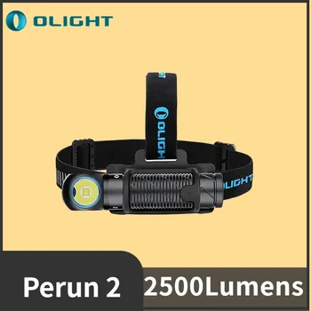 Olight Perun 2 z Desno miškino tipko kota Žaromet 2500Lumens MCC3 Magnetni Polnilna Svetilka
