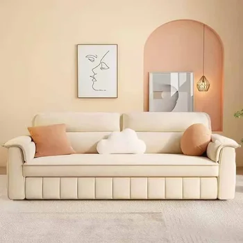 Minimalističen Moderna Dnevna Soba Zofe Extendeble Postelji Udobno Luksuzni Kavč Nordijska Večnamensko Fauteuils Salon Dom Pohištvo