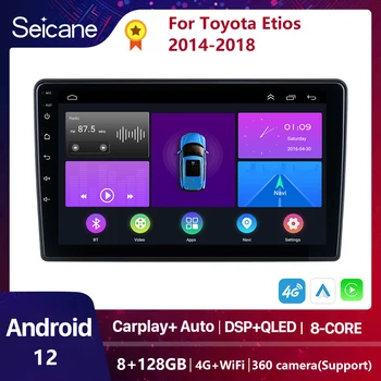 Seicane Android GPS Avto Radio Za Toyota Etios 2014 2015 2016 2017 2018 Stereo Multimedijski Predvajalnik Videa, DSP Wireless CarPlay Auto