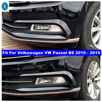 Spredaj Glava Luči, Svetilke Veke Obrvi Kritje Trim Fit Za Volkswagen VW Passat B8 2016 - 2019 Dodatki Zunanjost Popravilo Kit